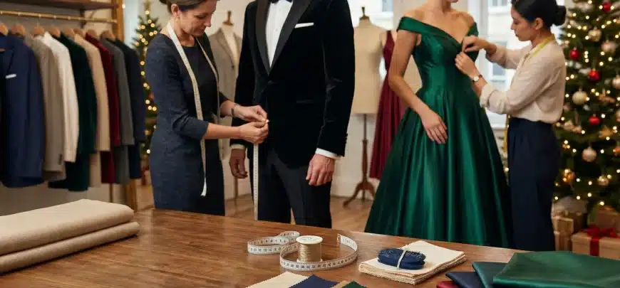 Looking to Have Dinner Suits & Ball Gowns Altered for a Christmas Party? Get the Perfect Fit with City Tailors