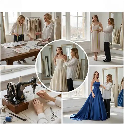 bespoke ladies dresses in Bath & Brighton Maxi dress